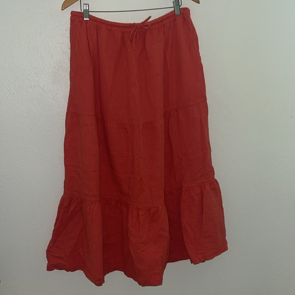 Pact The Coastal Tiered Maxi Skirt 100% organic cotton - Picture 8 of 10